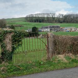 Smithy Green Farm with old gate