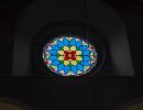 New stained glass window in Church