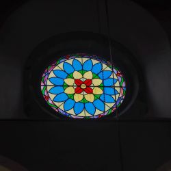 New stained glass window in Church