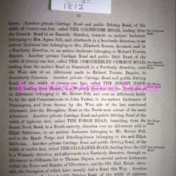 1812 Report on Rosside Forge Area, Ulverston 1812 Report on Rosside Forge Area, Ulverston