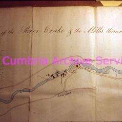 Crake Mills plan - 1834